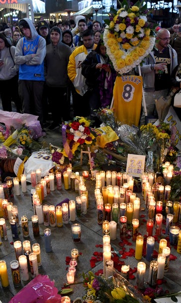 Los Angeles unites in grief for adopted son Kobe Bryant